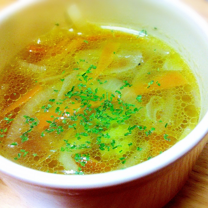 スープ 作り方 コンソメ の 濁ったスープを透明にする方法
